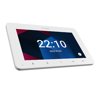 картинка Slinex SM-07 цвет белый 7" Ультратонкий видеодомофон от компании Intant